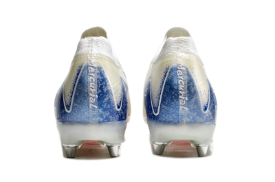 Nike Air Zoom Mercurial Vapor 16 Elite SG Low-Tops Soccer Cleats - Beige/Blue/White