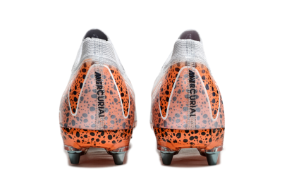 Nike Air Zoom Mercurial Vapor 16 Elite SG Low-Tops Soccer Cleats - Grey/Black/Leopard