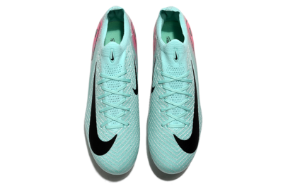 Nike Air Zoom Mercurial Vapor 16 Elite SG Low-Tops Soccer Cleats - Jade/Black/Pink