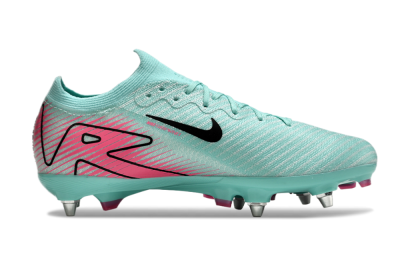 Nike Air Zoom Mercurial Vapor 16 Elite SG Low-Tops Soccer Cleats - Jade/Black/Pink