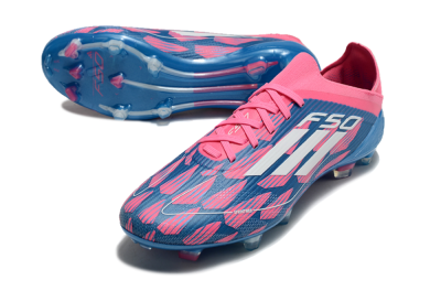 Adidas F50 Elite FG Low-Tops Soccer Cleats - Blue/White/Red