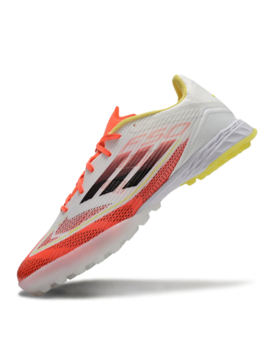 Adidas F50 Pro TF Low-Tops Soccer Shoes - Red/White/Yellow