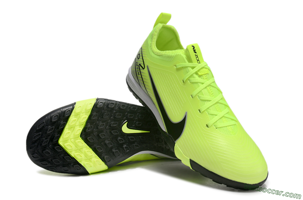 Nike Air Zoom Mercurial Vapor 16 Elite TF Low-Tops Soccer Shoes - Yellow/Black/White 4