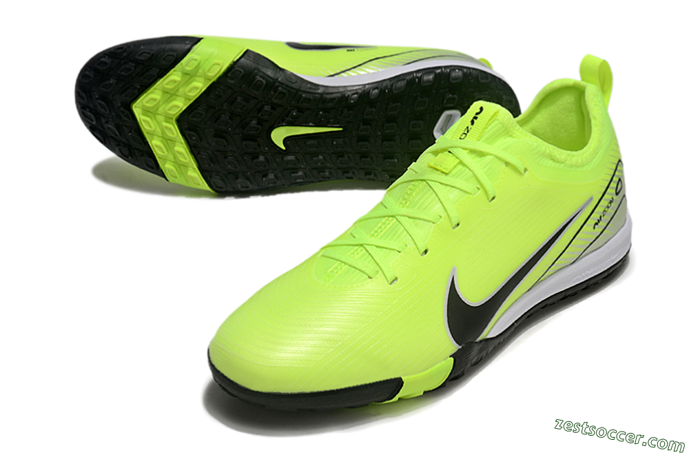 Nike Air Zoom Mercurial Vapor 16 Elite TF Low-Tops Soccer Shoes - Yellow/Black/White 3