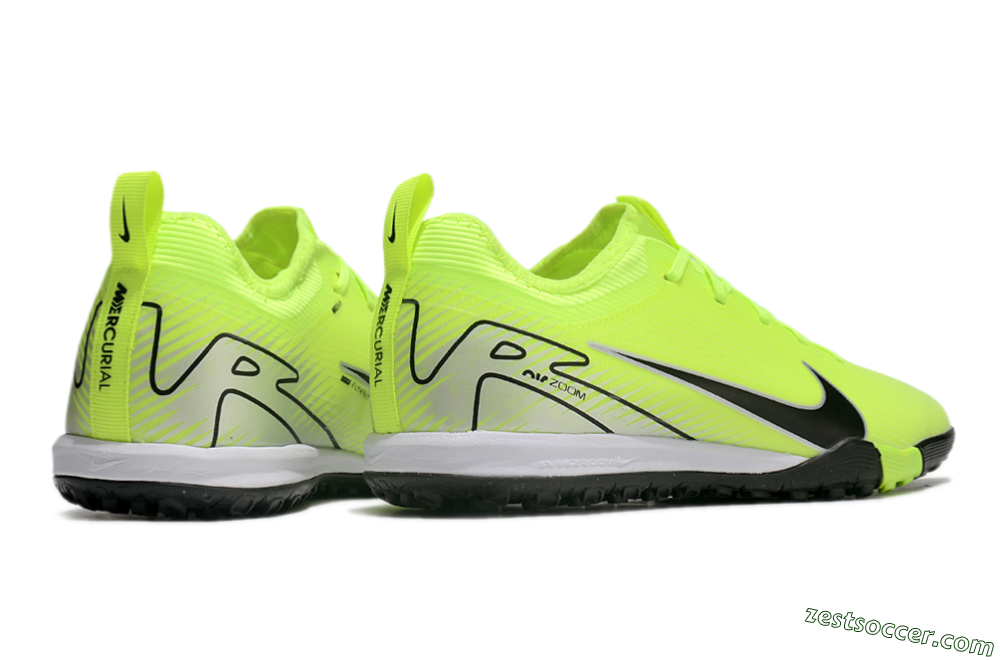 Nike Air Zoom Mercurial Vapor 16 Elite TF Low-Tops Soccer Shoes - Yellow/Black/White 7