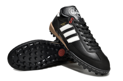 Adidas Mundial Team Astro TF Low-Tops Soccer Shoes - Black/White/Red