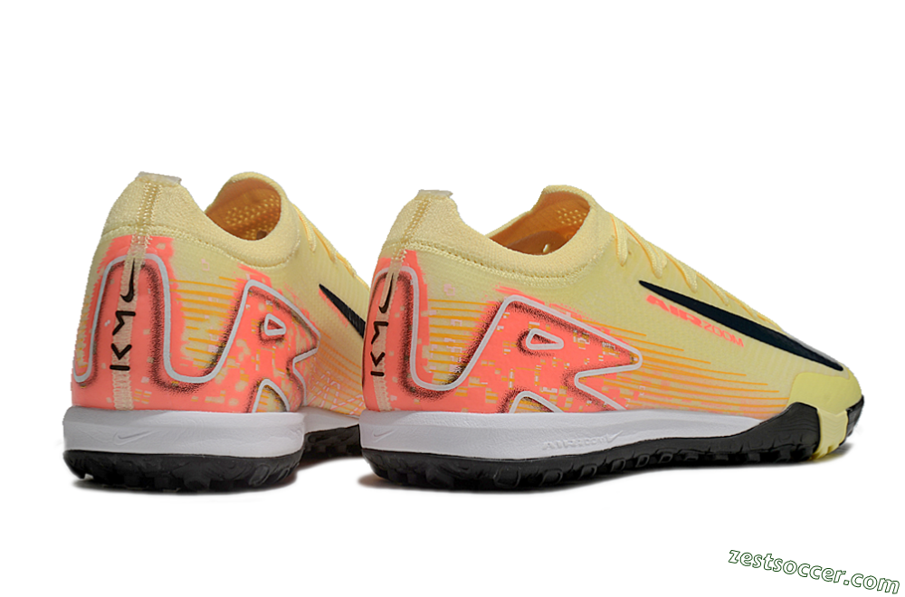 Nike Air Zoom Mercurial Vapor 16 Elite TF Low-Tops Soccer Shoes - Yellow/Black/Red 7