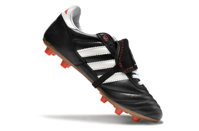 Adidas Mundial Team Astro TF Low-Tops Soccer Shoes - Black/White/Red