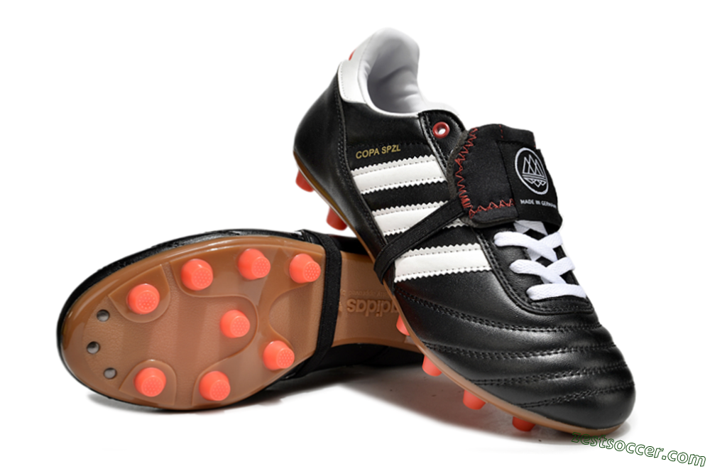 Adidas Mundial Team Astro TF Low-Tops Soccer Shoes - Black/White/Red 3