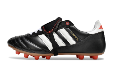 Adidas Mundial Team Astro TF Low-Tops Soccer Shoes - Black/White/Red