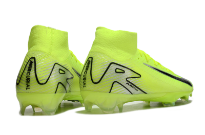 Nike Air Zoom Mercurial Superfly 10 Elite FG High-Tops Soccer Cleats - Yellow/Black/Silver