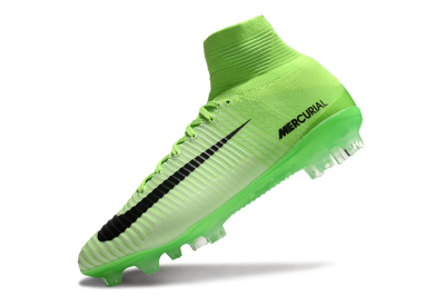 Nike Zoom Superfly 5 Elite FG High-Tops Soccer Cleats - Yellow/Black