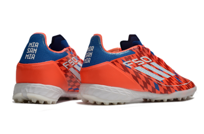 Adidas F50 Pro TF Low-Tops Soccer Shoes - Red/White/Blue