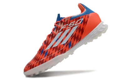 Adidas F50 Pro TF Low-Tops Soccer Shoes - Red/White/Blue