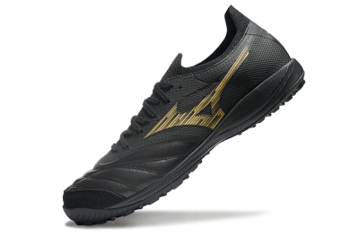 Mizuno Morelia Neo Sala M8 TF Low-Tops Soccer Shoes - Black/Gold