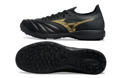 Mizuno Morelia Neo Sala M8 TF Low-Tops Soccer Shoes - Black/Gold