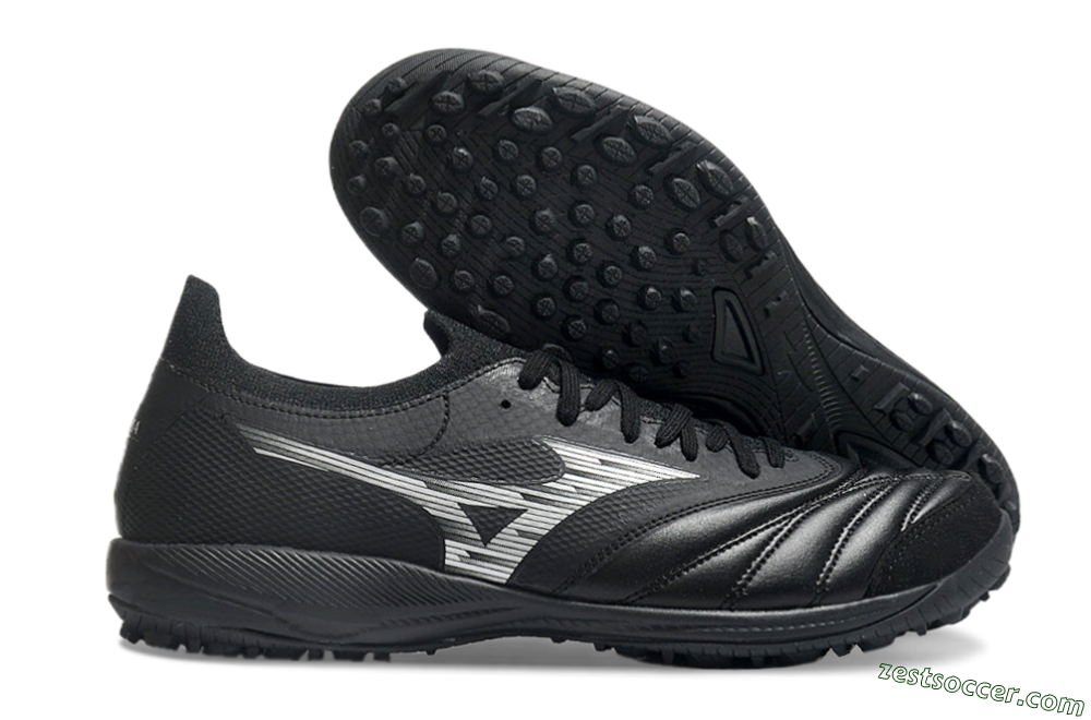 Mizuno Morelia Neo Sala M8 TF Low-Tops Soccer Shoes - Black/White 0
