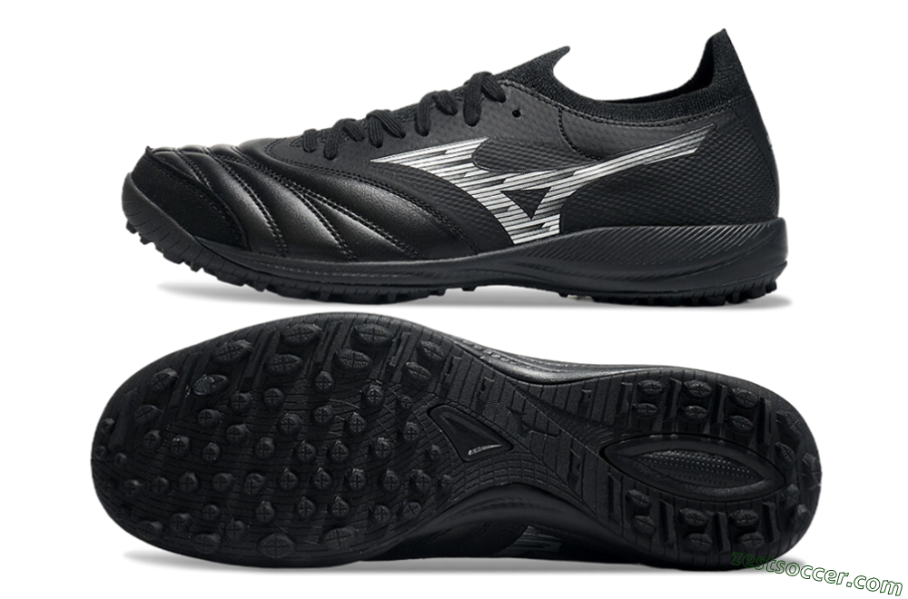 Mizuno Morelia Neo Sala M8 TF Low-Tops Soccer Shoes - Black/White 1