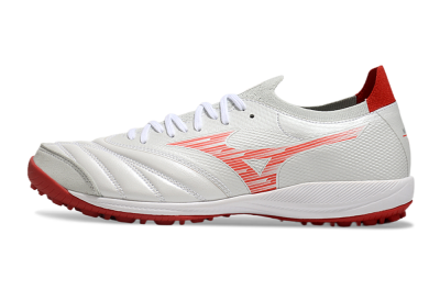 Mizuno Morelia Neo Sala M8 TF Low-Tops Soccer Shoes - Beige/Red/White