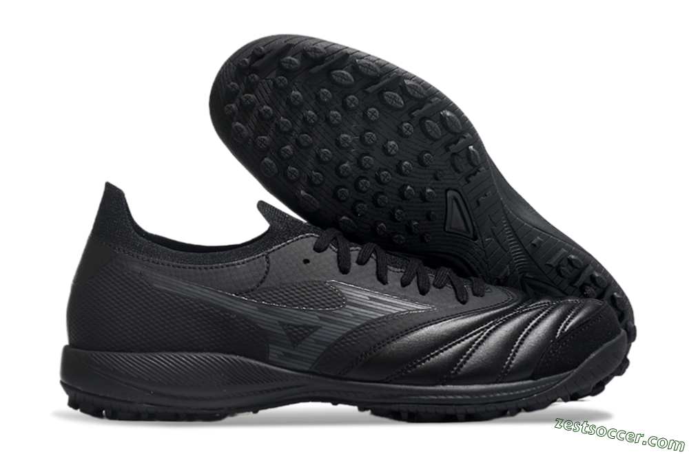 Mizuno Morelia Neo Sala M8 TF Low-Tops Soccer Shoes - Black/Grey 0