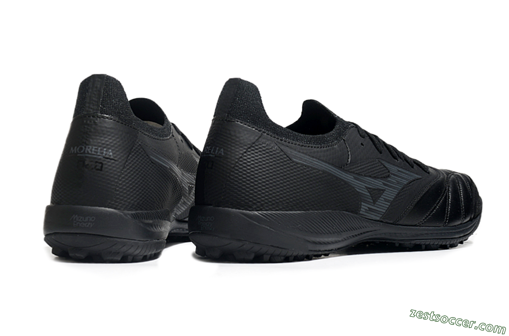 Mizuno Morelia Neo Sala M8 TF Low-Tops Soccer Shoes - Black/Grey 6