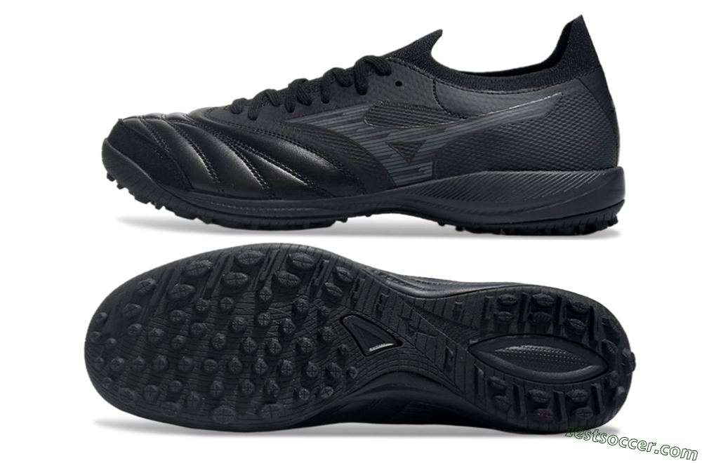 Mizuno Morelia Neo Sala M8 TF Low-Tops Soccer Shoes - Black/Grey 1