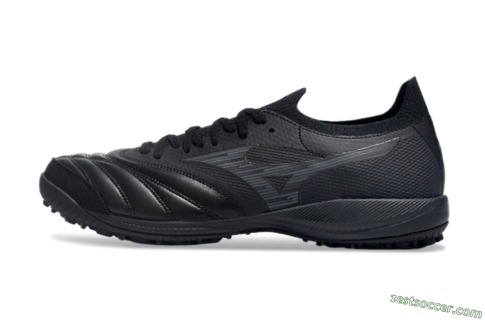 Mizuno Morelia Neo Sala M8 TF Low-Tops Soccer Shoes - Black/Grey 2