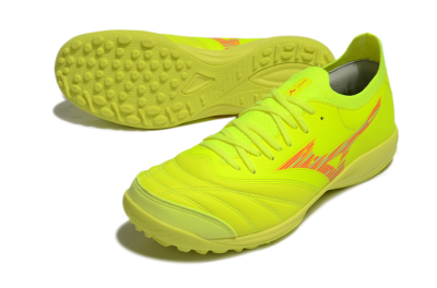 Mizuno Morelia Neo Sala M8 TF Low-Tops Soccer Shoes - Yellow/Red