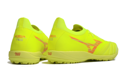 Mizuno Morelia Neo Sala M8 TF Low-Tops Soccer Shoes - Yellow/Red