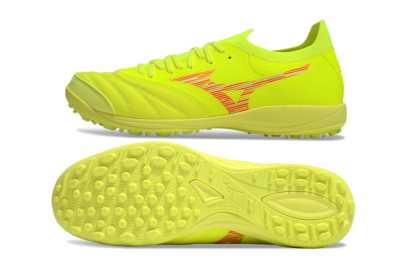 Mizuno Morelia Neo Sala M8 TF Low-Tops Soccer Shoes - Yellow/Red