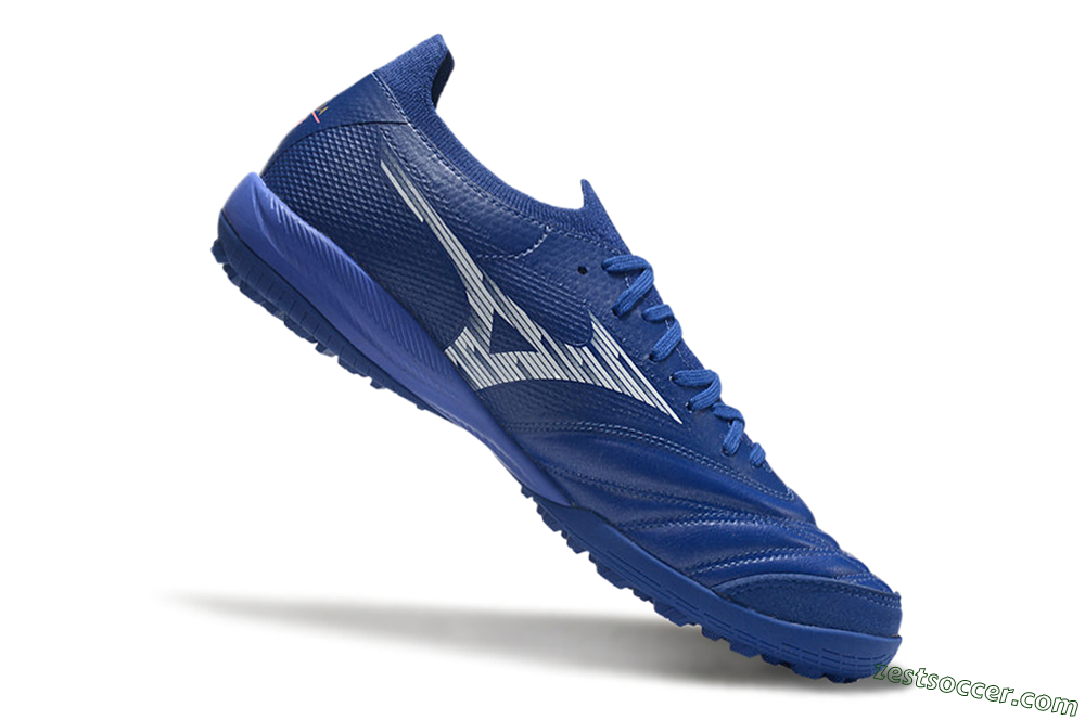 Mizuno Morelia Neo Sala M8 TF Low-Tops Soccer Shoes - Blue/White 4