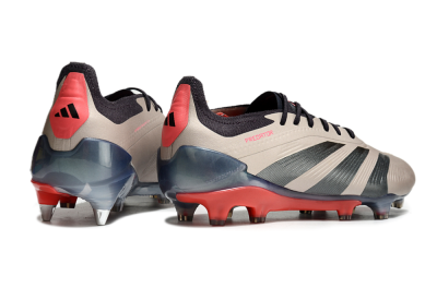 Adidas Predator 24 Elite SG Low-Tops Soccer Cleats - Gold/Blue/Red