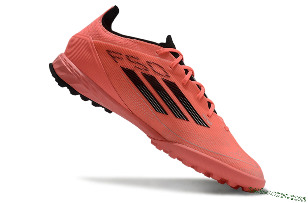 Adidas F50 Pro TF Low-Tops Soccer Shoes - Red/Black 4