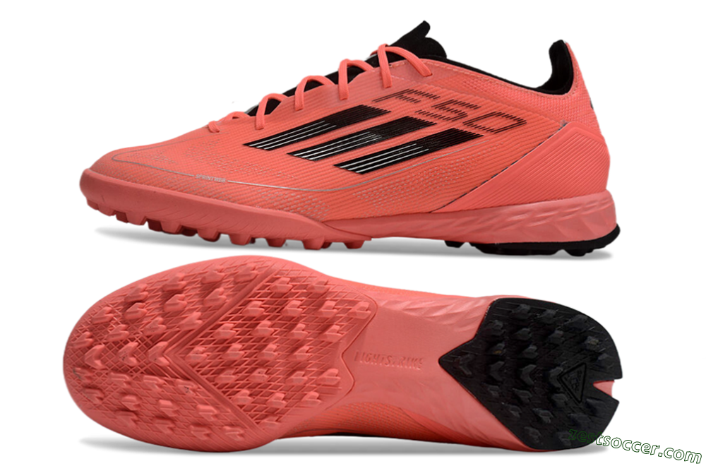 Adidas F50 Pro TF Low-Tops Soccer Shoes - Red/Black 1