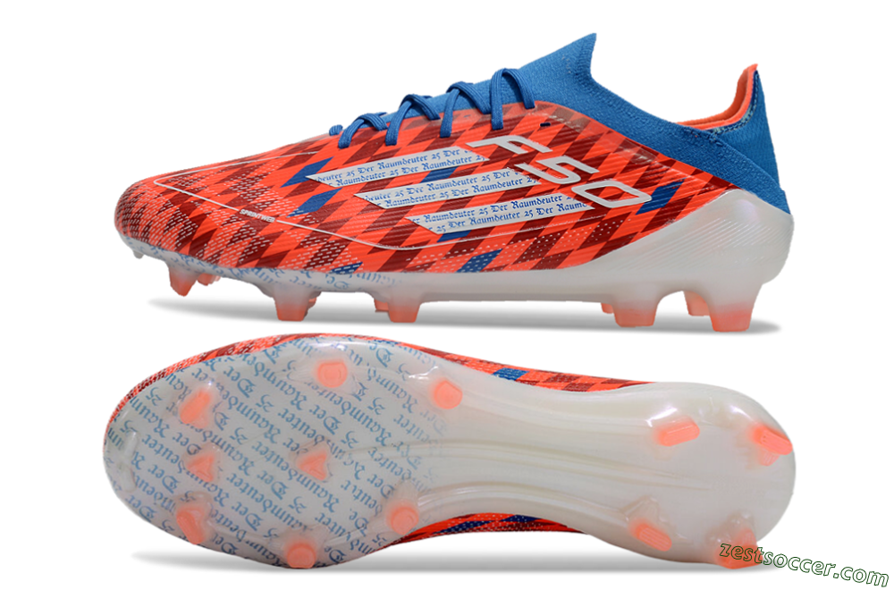 Adidas F50 Elite FG Low-Tops Soccer Cleats - Red/White/Blue 1