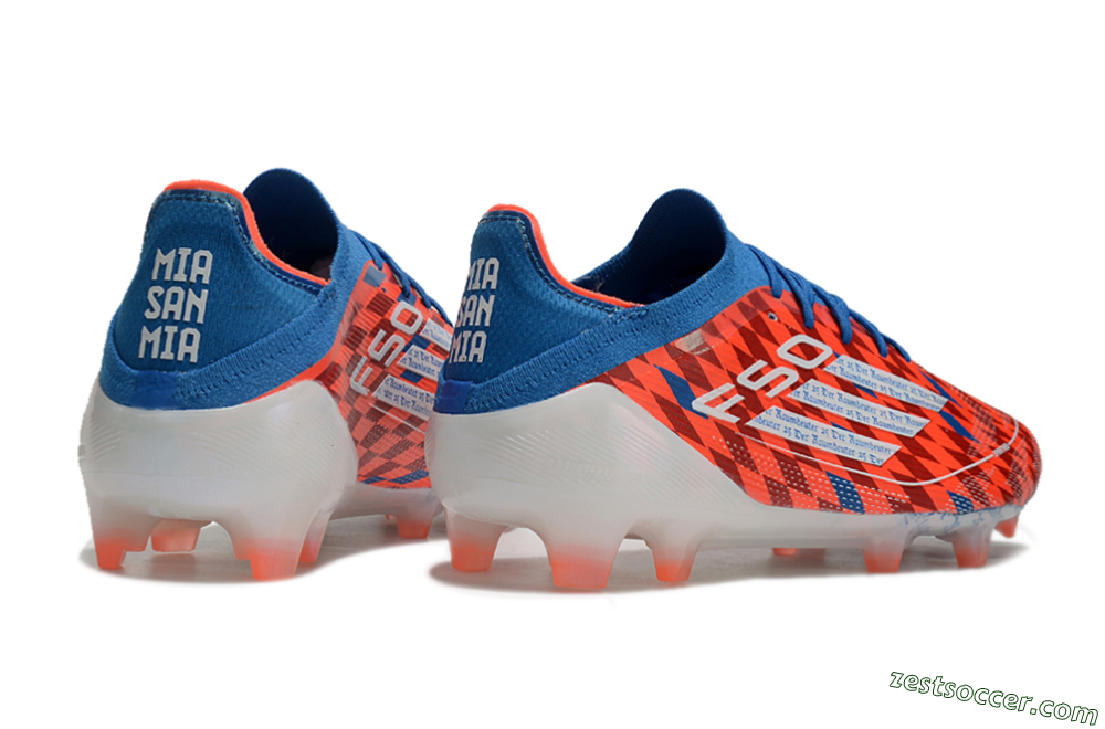 Adidas F50 Elite FG Low-Tops Soccer Cleats - Red/White/Blue 6