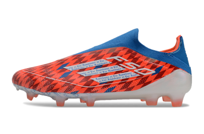 Adidas F50 Elite Laceless FG Low-Tops Soccer Cleats - Red/White/Blue