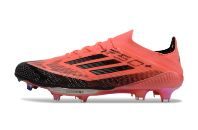 Adidas F50+ Lightstrike Pro FG Low-Tops Soccer Cleats - Red/Black