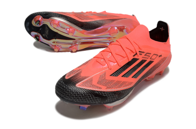 Adidas F50+ Lightstrike Pro FG Low-Tops Soccer Cleats - Red/Black