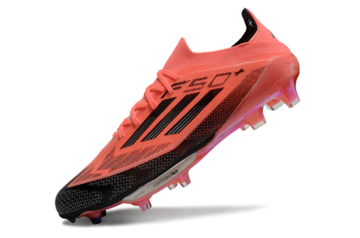 Adidas F50+ Lightstrike Pro FG Low-Tops Soccer Cleats - Red/Black
