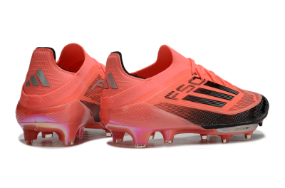 Adidas F50+ Lightstrike Pro FG Low-Tops Soccer Cleats - Red/Black