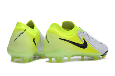 Nike Phantom Luna Elite FG Low-Tops Soccer Cleats - Grey/Yellow/Black