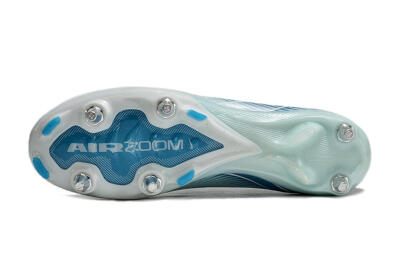 Nike Air Zoom Mercurial Superfly 10 Elite SG High-Tops Soccer Cleats - Jade/Blue/White