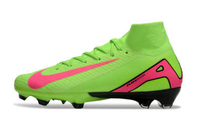Nike Air Zoom Mercurial Superfly 10 Elite FG High-Tops Soccer Cleats - Yellow/Pink/Black