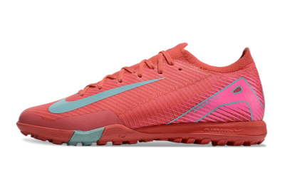 Nike Air Zoom Mercurial Vapor 16 Elite TF Low-Tops Soccer Shoes - Red/Jade/White