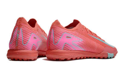 Nike Air Zoom Mercurial Vapor 16 Elite TF Low-Tops Soccer Shoes - Red/Jade/White