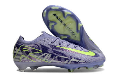 Nike Air Zoom Mercurial Vapor 16 Elite FG Low-Tops Soccer Cleats - Purple/Yellow/White