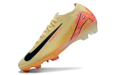 Nike Air Zoom Mercurial Vapor 16 Elite FG Low-Tops Soccer Cleats - Yellow/Black/Pink