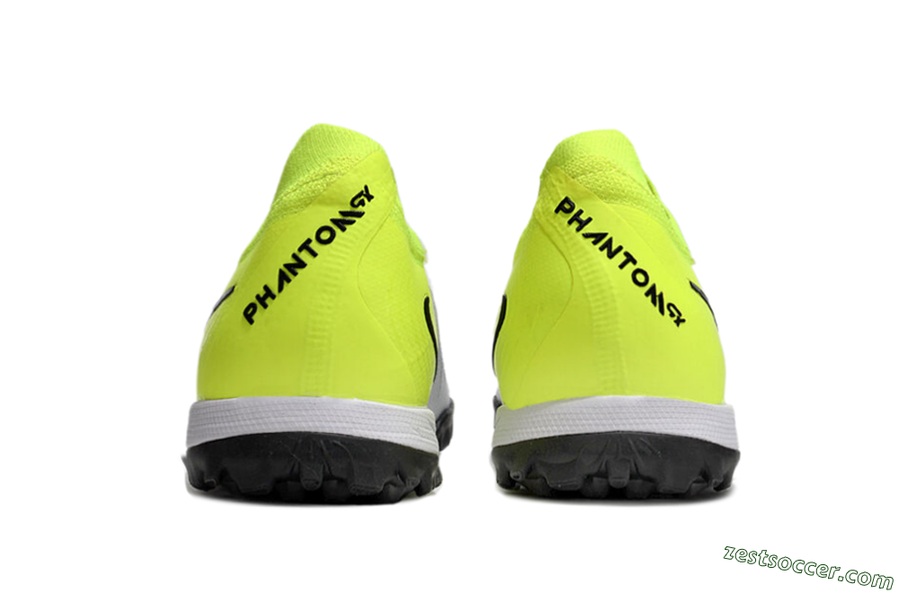 Nike Phantom Luna Elite TF Low-Tops Soccer Shoes - Grey/Yellow/Black 5