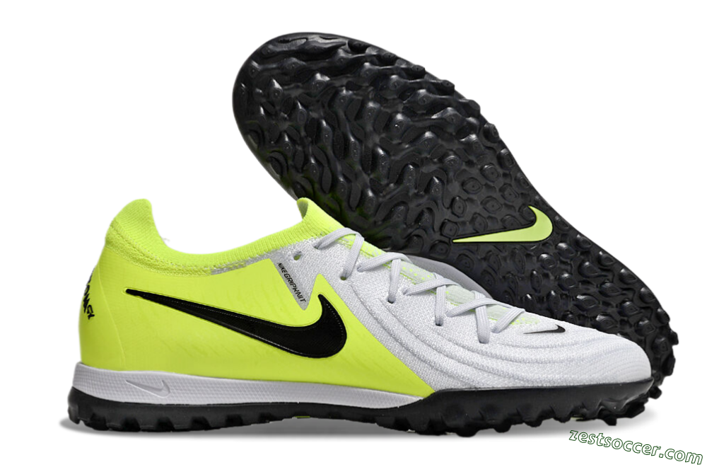 Nike Phantom Luna Elite TF Low-Tops Soccer Shoes - Grey/Yellow/Black 0